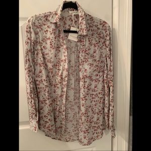 Women’s floral button up blouse (Nordstrom Rack)